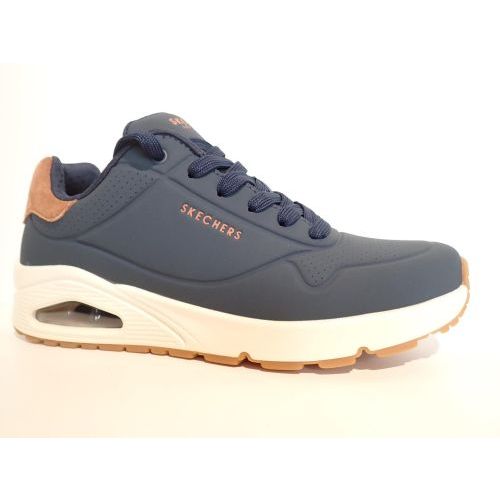 SKECHERS veterschoen blauw donker