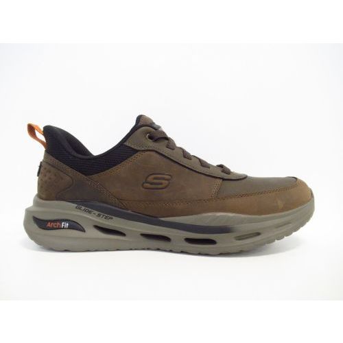 SKECHERS veterschoen bruin donker