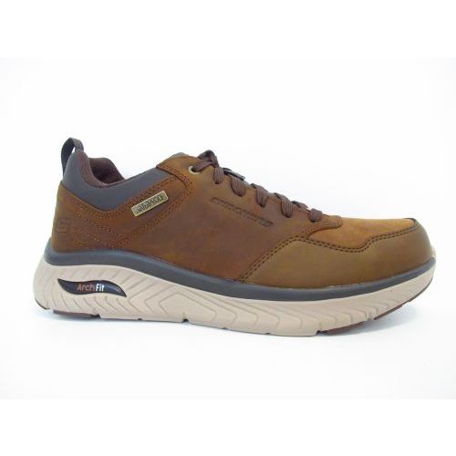 SKECHERS veterschoen bruin midden