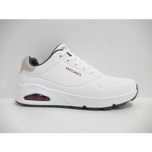 SKECHERS veterschoen wit