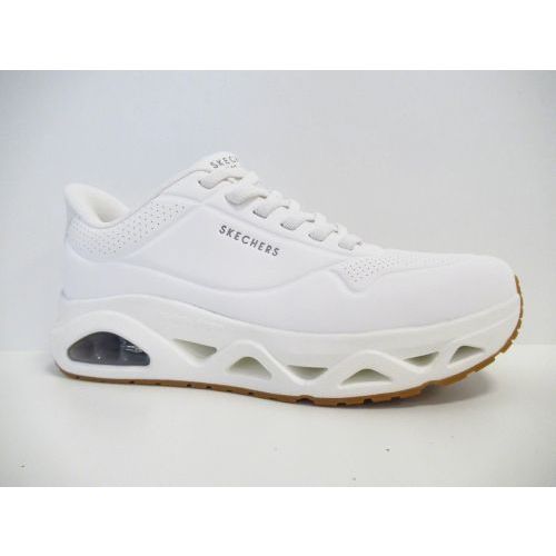 SKECHERS veterschoen wit
