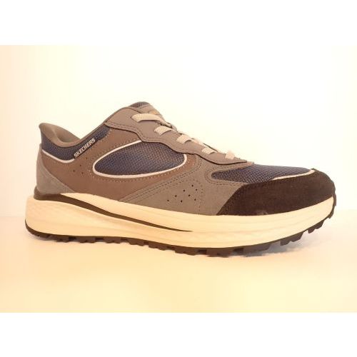 SKECHERS veterschoen blauw donker
