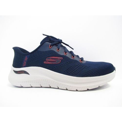 SKECHERS veterschoen blauw donker