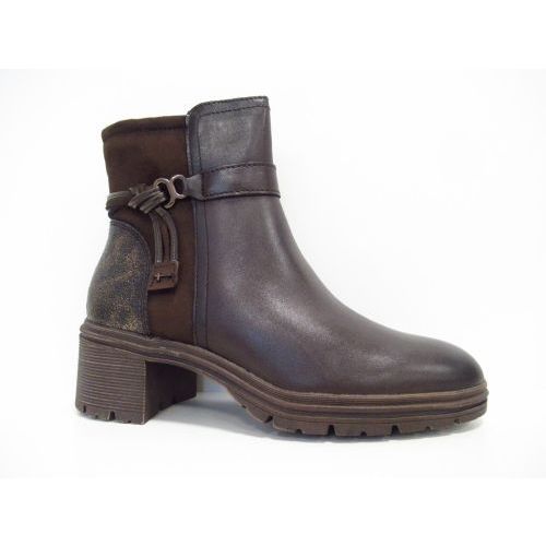 TAMARIS laars laag bruin donker