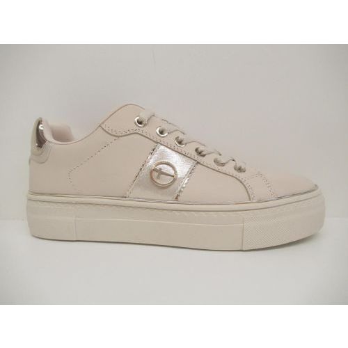 TAMARIS veterschoen beige