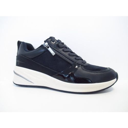 TAMARIS veterschoen blauw donker