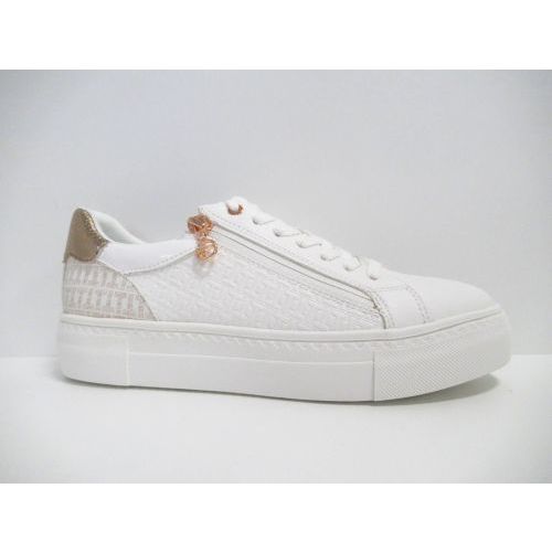 TAMARIS veterschoen wit