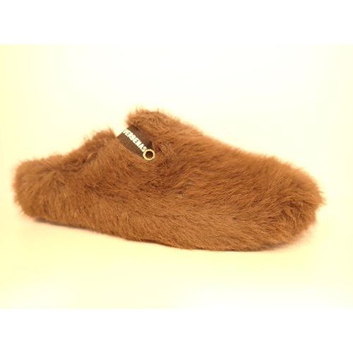 VERBENAS pantoffel bruin donker
