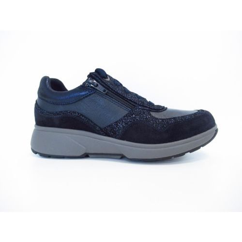 XSENSIBLE veterschoen blauw donker