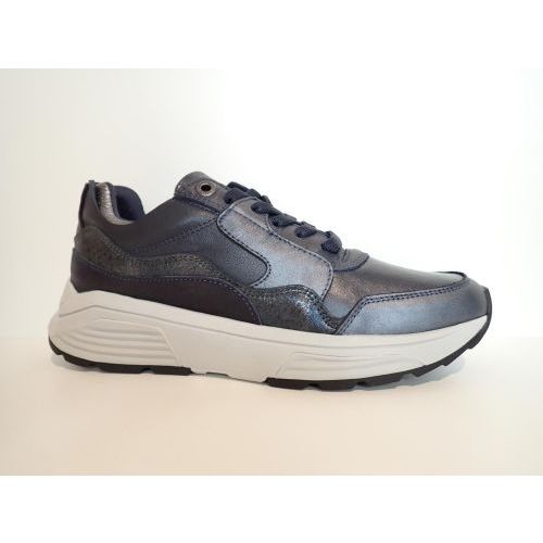 XSENSIBLE veterschoen blauw donker