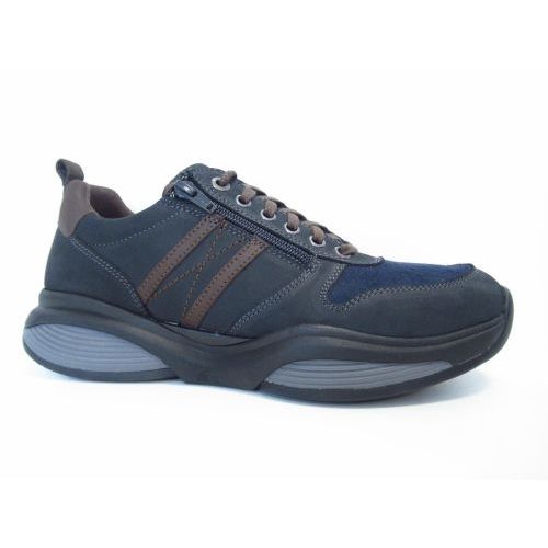XSENSIBLE veterschoen blauw donker