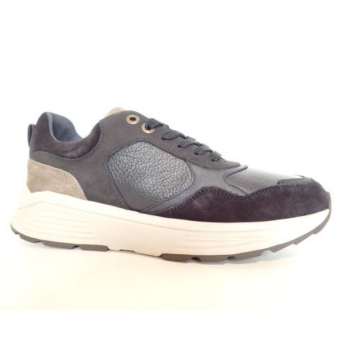 XSENSIBLE veterschoen blauw donker
